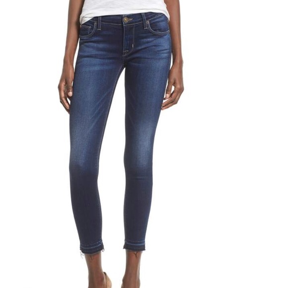 hudson krista super skinny raw hem